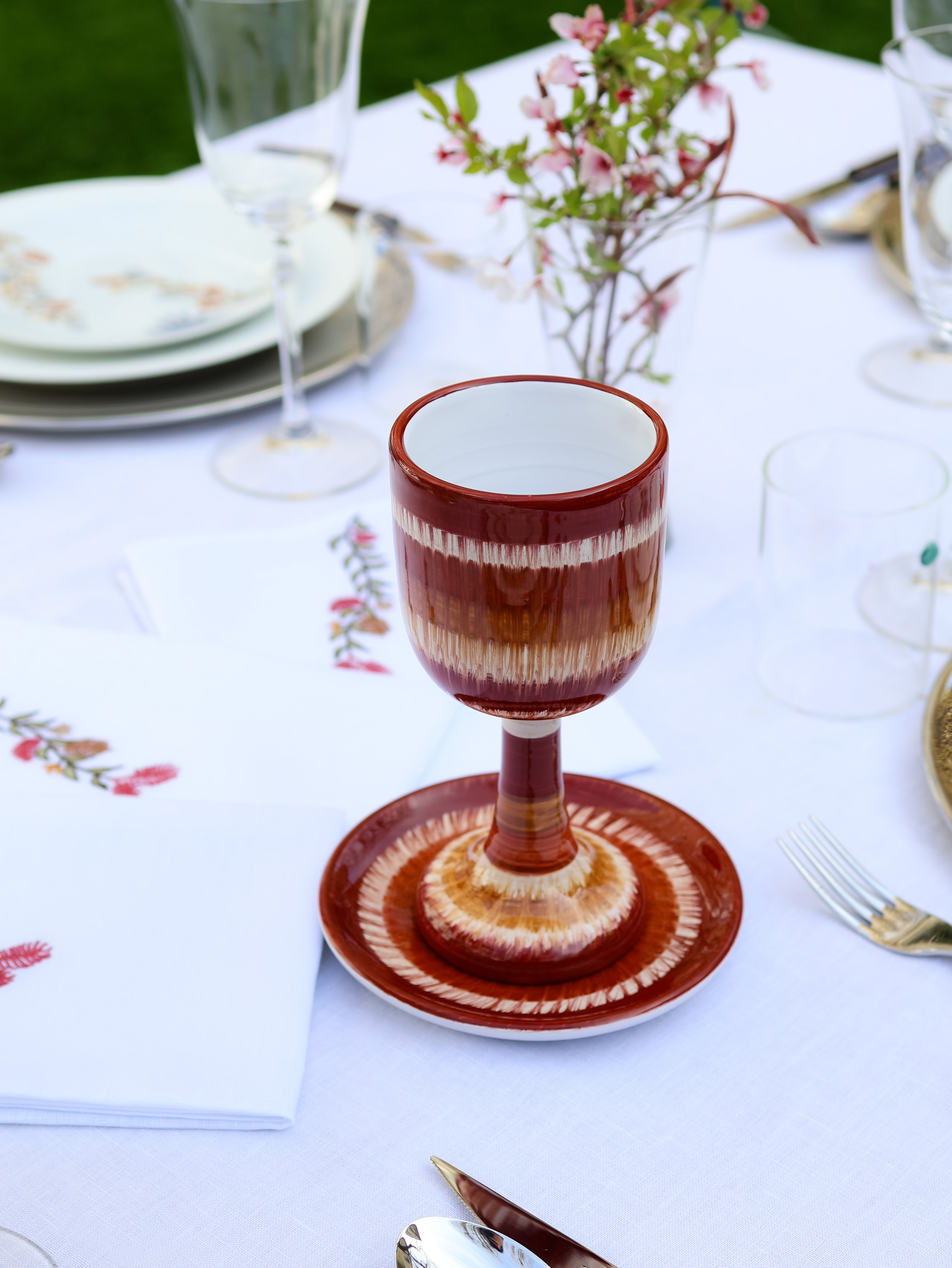 Verre de Kiddouch en céramique